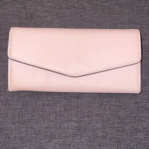 Light pink envelope wallet